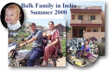 Family in India - Summer 2000