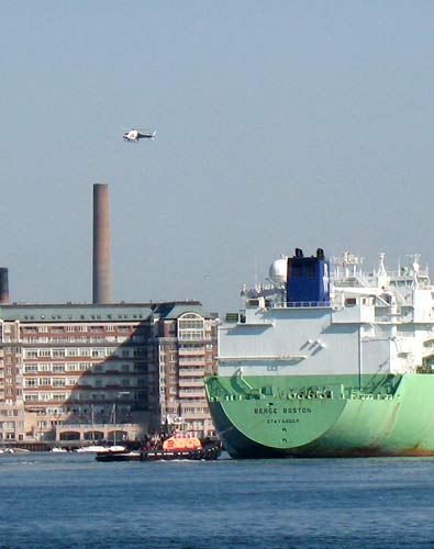 Boston cargo ship