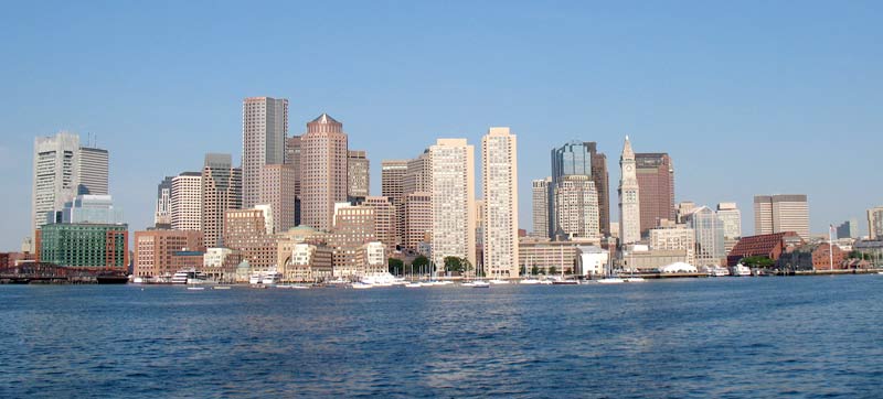 Boston Skyline July 2007