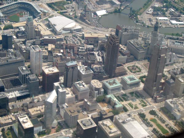 Cleveland from Air
