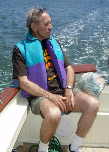 Grandpa on Boat